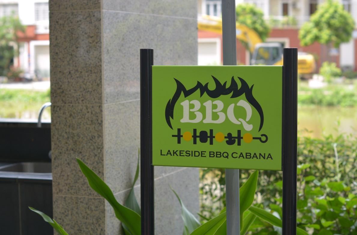 Khu tiệc nướng BBQ ngoài trời