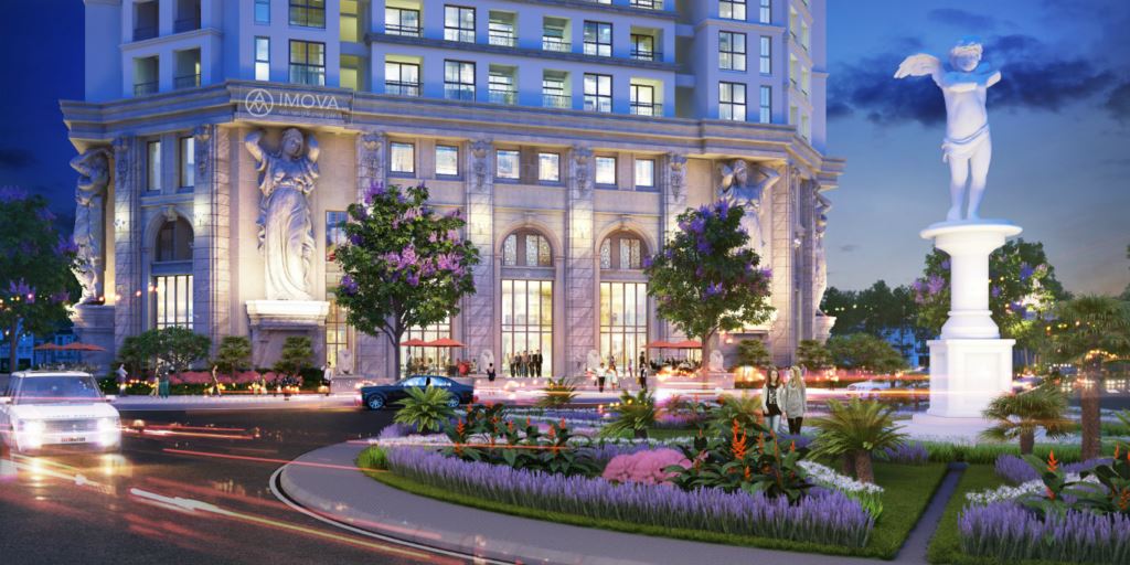 Cổng chào của dự án