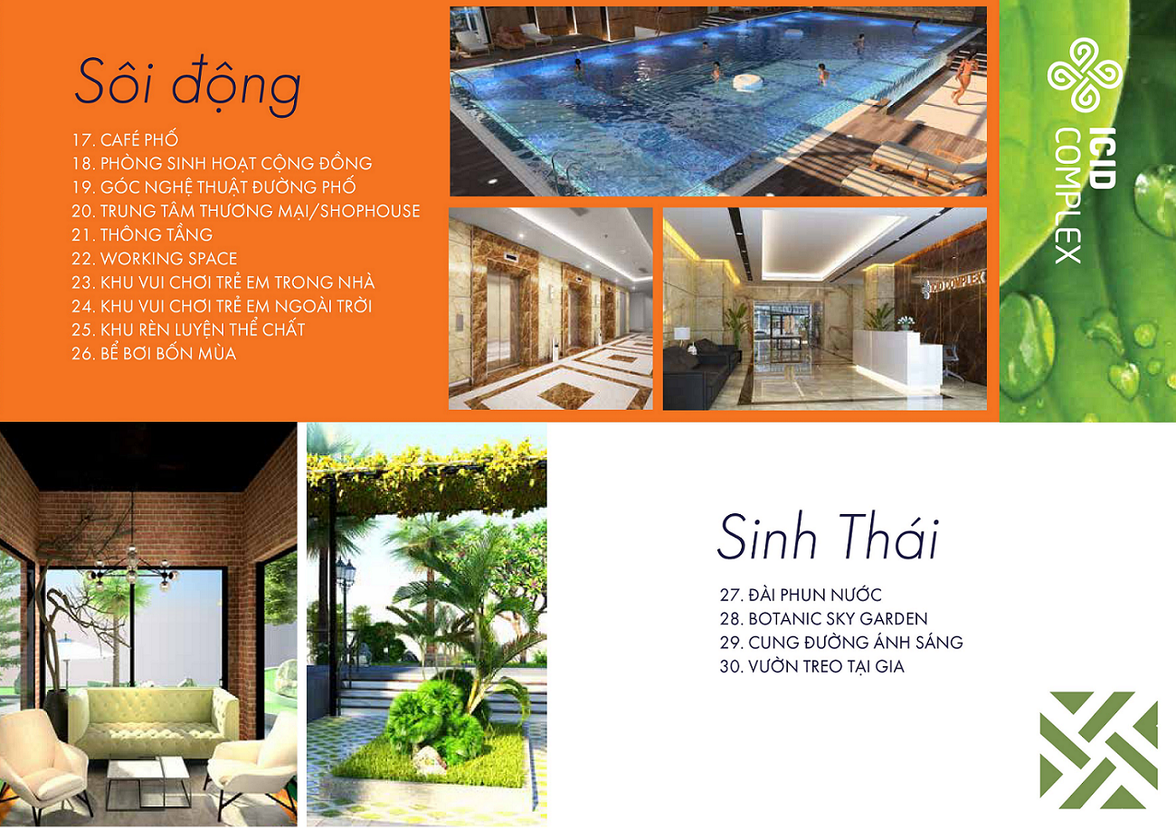 Các tiện ích khép kín của dự án