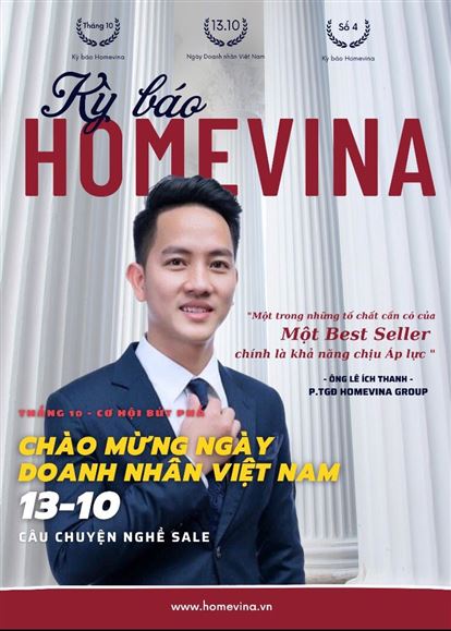 KỲ BÁO HOMEVINA SỐ 4 - CHÀO MỪNG NGÀY DOANH NHÂN VIỆT NAM
