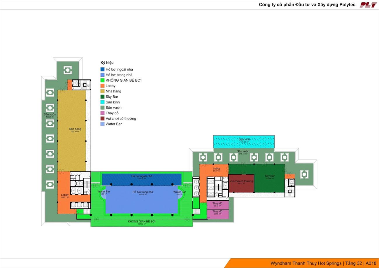 Mặt bằng dự án khu vui chơi