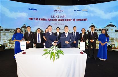 HỢP TÁC CHIẾN LƯỢC GIỮA DANKO GROUP VÀ HOMEVINA CÙNG KHÁT VỌNG GHI DẤU ẤN TRÊN THỊ TRƯỜNG BĐS