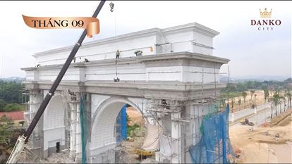 Cập nhật tiến độ dự án Danko City - Tháng 9/2020