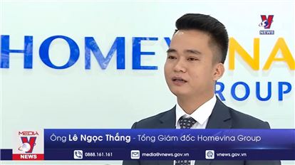 Ông Lê Ngọc Thắng - CTHĐQT Homevina Group trả lời phỏng vấn Thông Tấn Xã Việt Nam